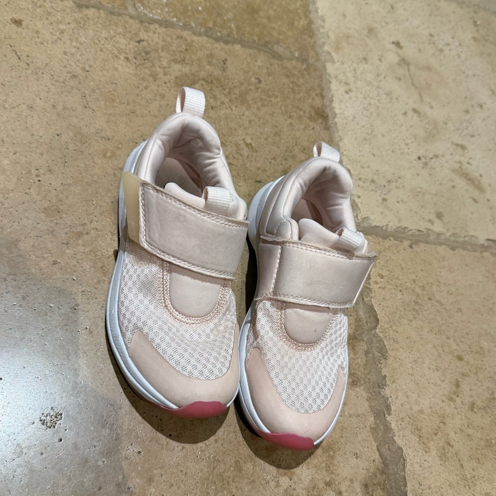 Cat & Jack Kids Pink Velcro Sneakers